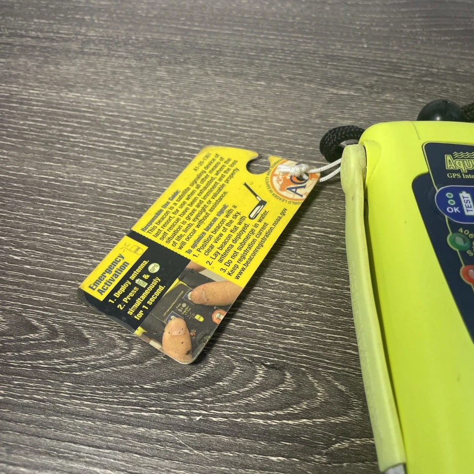 *PARTS ONLY* ACR AquaFix 406 GPS PERSONAL LOCATOR BEACON *READ DESC* *AS/IS* - Image 2 of 4