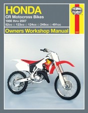 Honda Motocross Bikes 1986 Thru 2007 Cr80R/80Rb/85R/85Rb/125R/250R/500R Manual