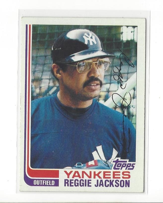 1982 Topps #300 Reggie Jackson Angels