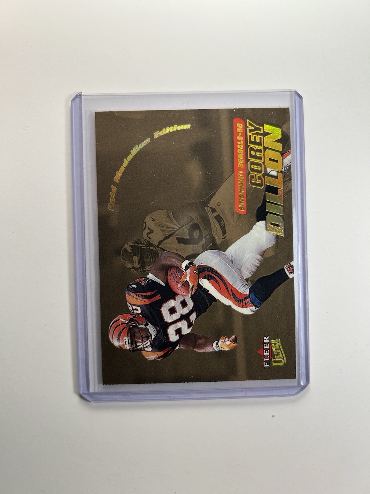 COREY DILLON 2001 FLEER ULTRA #516 SP CINCINNATI BENGALS /250