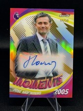 2026 Topps Finest Jose Mourinho Moments  Auto /50 Premier League