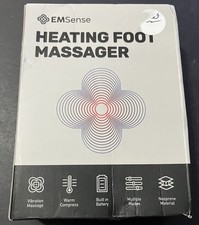 EMSense Pulsating Heat Foot  Nerve Relaxing Neuropathy Massager Therapy New