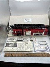 1998 SUNOCO Fire Truck Christmas In July Limited Edition  #07499 Original Box