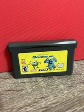 THQ Disney Pixar Monsters, Inc. Nintendo Game Boy Advance GBA Game E NTSC-U/C