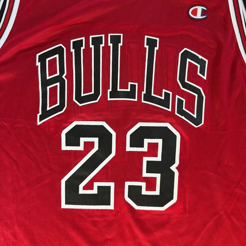 Michael Jordan #23 90s Champion Chicago Bulls REVERSIBLE Jersey Size 52 / 2XL - Image 4 of 4
