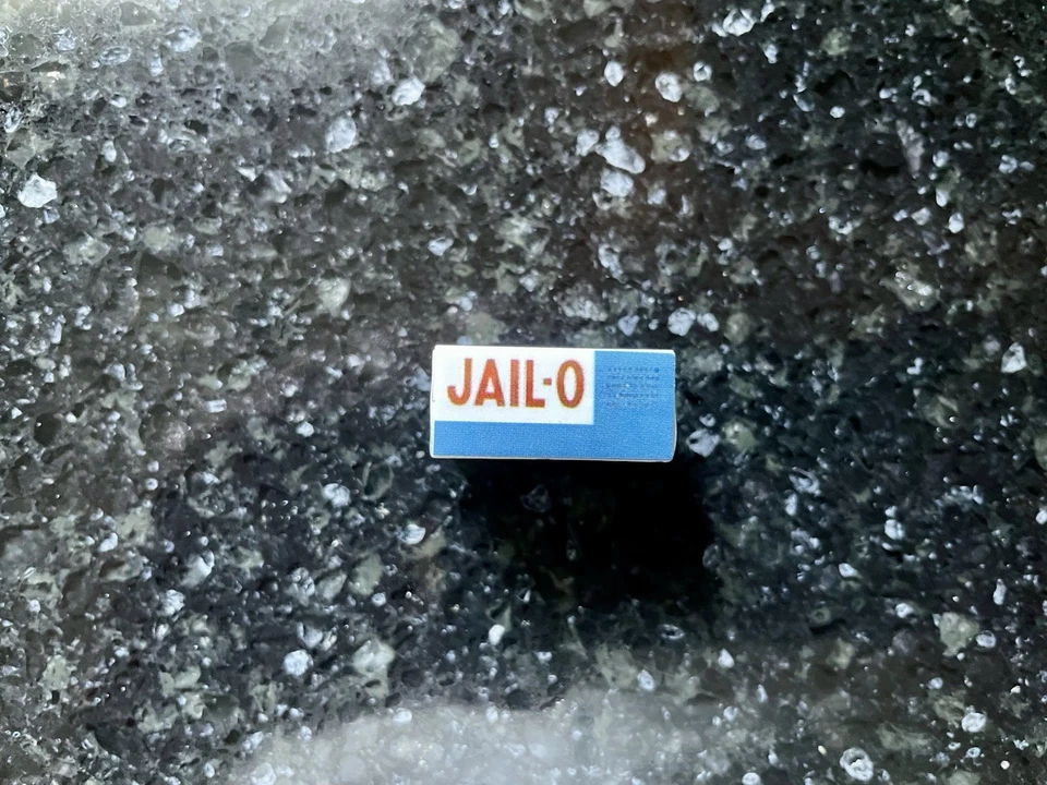 WACKY PACKAGES Minis JAIL-O series 1 RARE! Super Impulse Topps figure Mini 2020 - Image 2 of 4