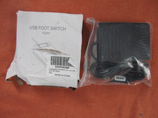 USB Foot Switch Pedal Control for PC Hands-Free Programmable Gaming Push-To-Talk