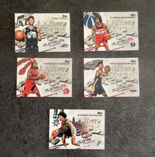 Topps Clutch City Prospects 2024 NBA Rookie Card Lot 5 Bailey Johnson Murray-Bo…