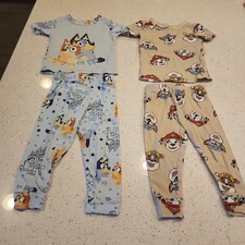Toddler 2T Pajamas Bluey Paw Patrol Sets