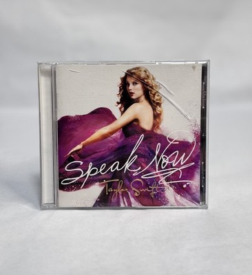 TAYLOR SWIFT - SPEAK NOW - CD 2010 BIG MACHINE RECORDS LIKE NEW.