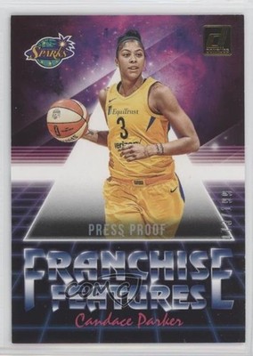 2019 Panini Donruss WNBA Franchise Features Press Proof /199 Candace Parker rf2