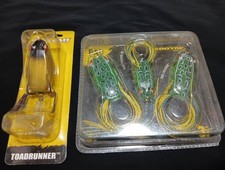 BOOYAH Frog, Toad Runner, Pad Crasher, 4-piece set, 2 sets, for Snakehead,