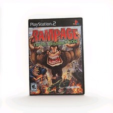 Midway Rampage: Total Destruction PS2 SLUS 21323 Action Video Game Manual
