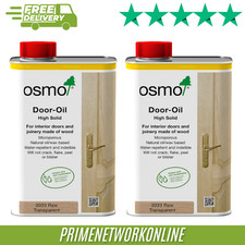 2 X Osmo Door Oil Raw Matt 3033 – 1L 100% ORIGINAL ⭐⭐⭐⭐⭐