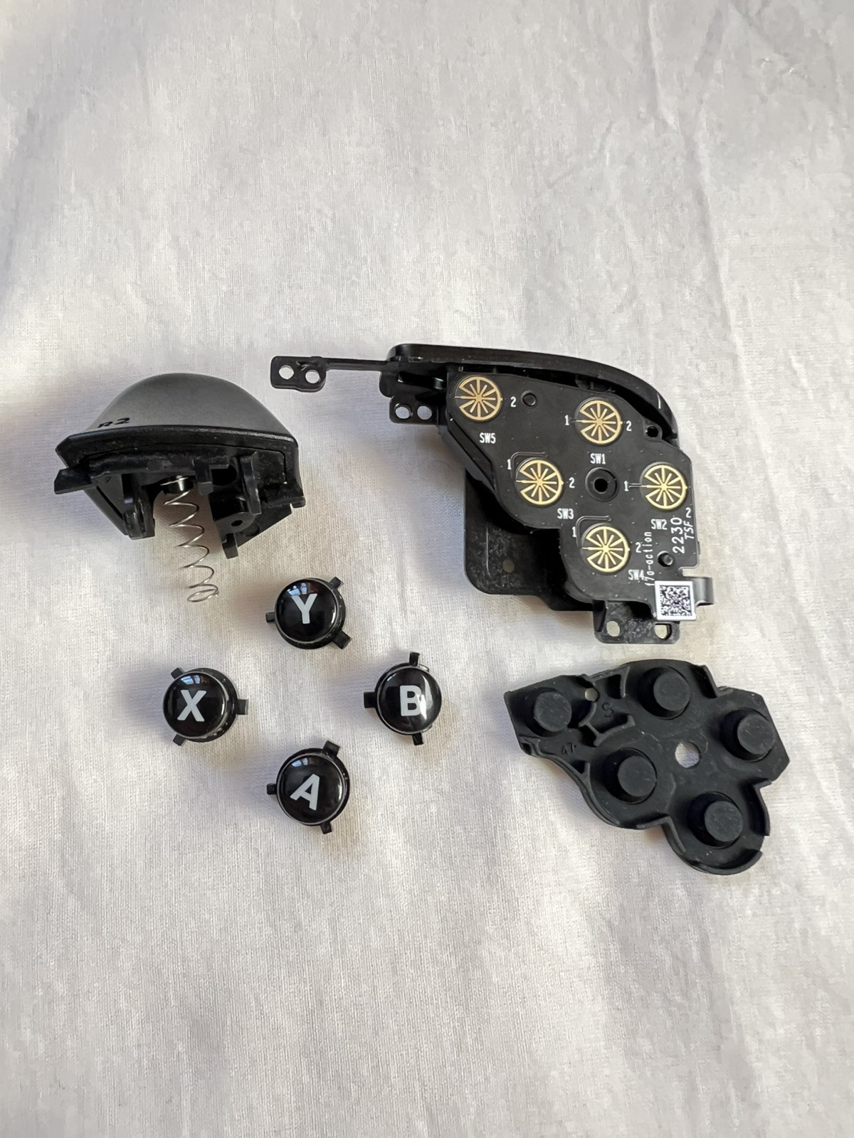 Steam Deck Right Action Board with Bumper & Trigger F7A LCD Assembly-image