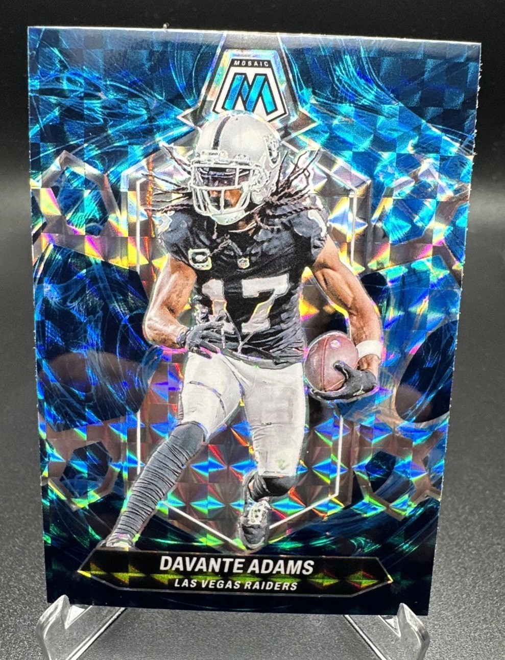 2024 Panini Mosaic - Davante Adams #115 Genesis Mosaic Prizm