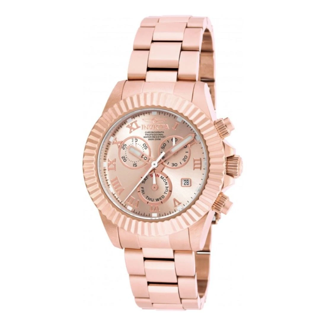 Invicta Pro Diver Women\'s Rose Gold-Tone Pink Mother of Pearl Quartz Watch 28650 Pro Diver model 28651 | InvictaWatch.com main image 2