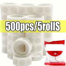 500 Adhesive Dots Tape DIY Balloon Double Sided Glue Sticky Sticker Decorations