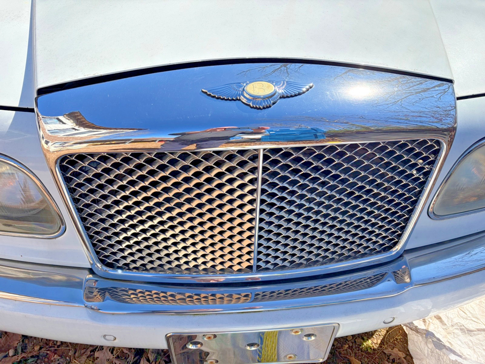BENTLEY ARNAGE CHROME GRILL, 1999 TO 2004. LARGEST USED ROLLS ROYCE INVENTORY