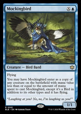 [MTG] Mockingbird (0061) (BLB) NM