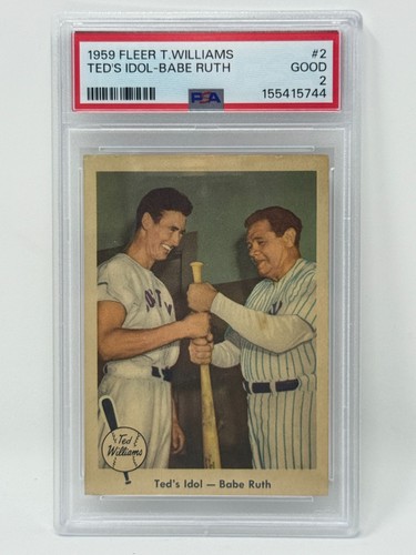 1959 Fleer Ted Williams - Babe Ruth, Ted Williams #2