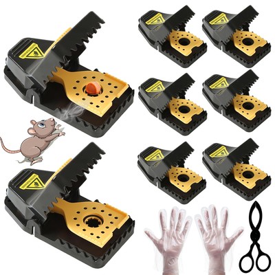 Mouse Traps, Rat Trap Quick Effectively Best Mouse Trap, Reusable Plastic Mou...