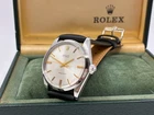 Vintage Rolex Precision 6426 Mechanical Mens Watch + Box & Buckle - 1967