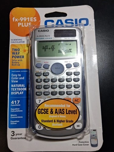 Casio FX-991es PLUS Scientific Calculator Natural. V.P.A.M 417 functions New