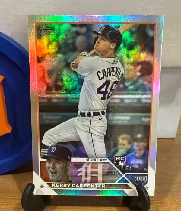 2023 Topps - Rainbow Foil #394 Kerry Carpenter