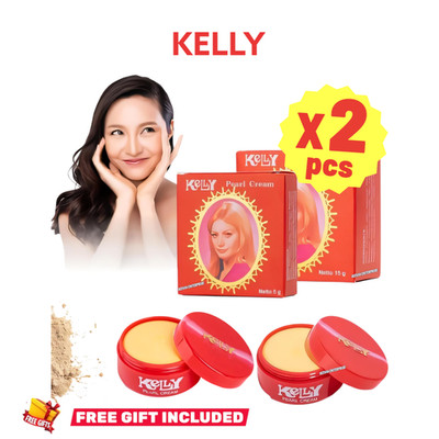 NEW Original Kelly Pearl Beauty Cream 15g Face Moisturizer Skin Care 2 PCS