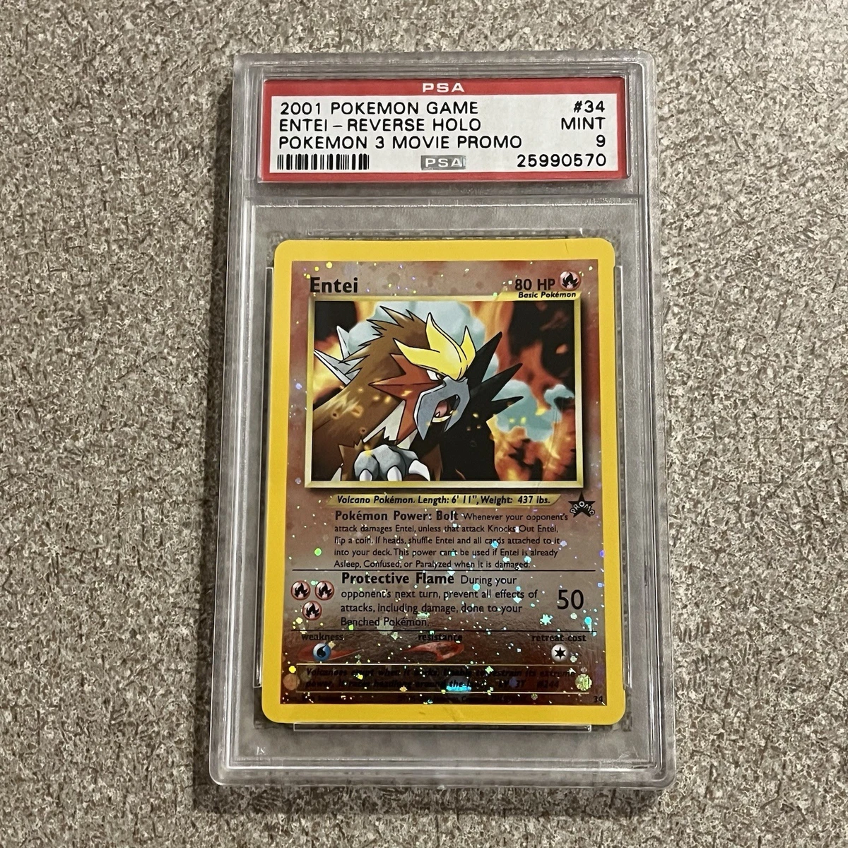 希少 PSA エンテイ プロモ リバースホロ 旧裏 ポケモンカード Entei 希少 PSA エンテイ プロモ リバースホロ 旧裏 ポケモンカード Entei
