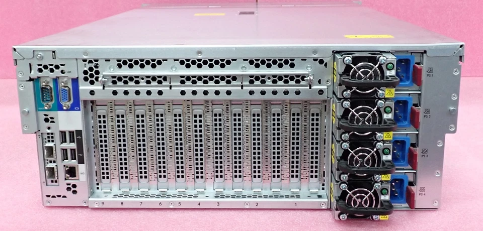 HP Proliant DL580 Gen9 G9 4x 12C E7-4830v3 512GB RAM 5x 2.5" Bay 4U Server - Image 4 of 4