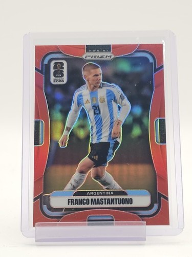 FRANCO MASTANTUONO 2026-27 PANINI PRIZM FIFA WORLD CUP RED /50 #20 Q0913