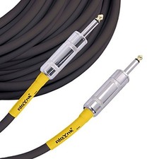 Professional Audio Mono Speaker Cable - 12 Gauge 50 ft, 1/4" to 1/4 50 Foot...