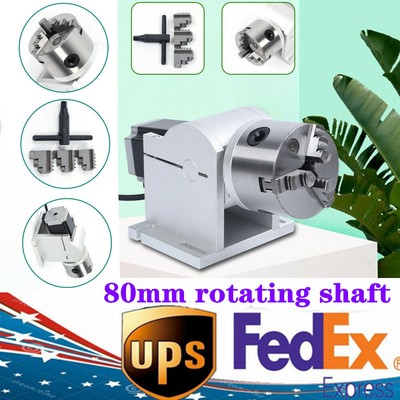 LASER axis 80mm rotary shaft attachment for laser marking engraving machine