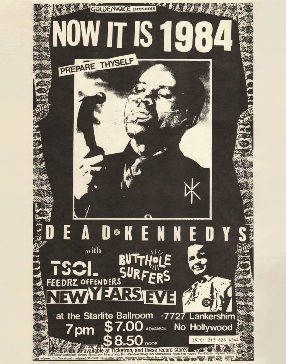 デッド・ケネディーズ Dead Kennedys ポスター　額装付き DEAD KENNEDYS デッドケネディーズ - COLLAGE / ポスター 【公式
