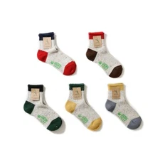 A HOPE HEMP Color Nep 3-Sided Switching Socks HSX-010 Japan Unisex New 5color