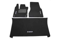 Tappeti Moquette + baule Smart ForTwo W453 dal 2014-,EQ dal 2017- 08 NERO