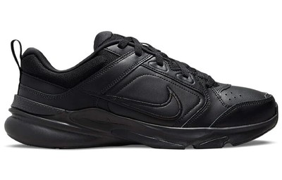 Herrenschuhe Nike Defyallday Leder Schwarz Total Black Gymnastik Gehstock Arbeit