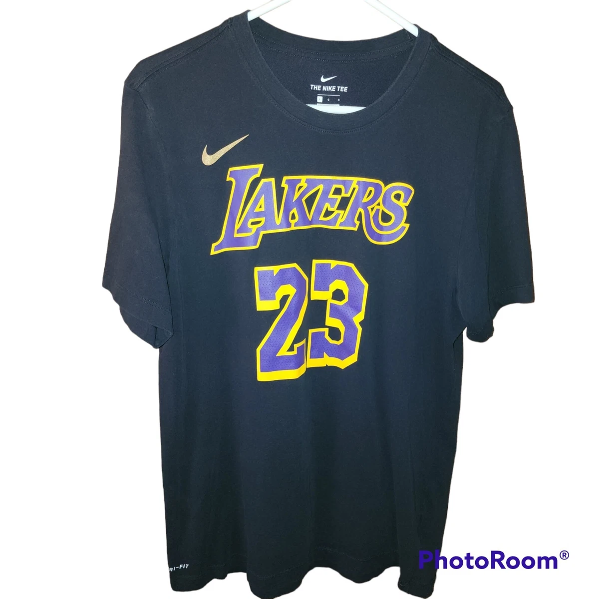 LeBron James Lakers Nike Dri-FIT NBA T-Shirt