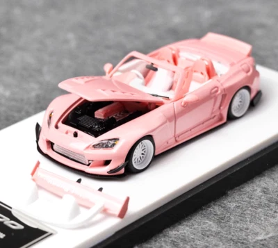 MT 1:64 JDM Pink S2000 Pandem Valentine Sports Model Diecast