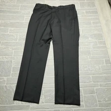 JB Britches Torino Dress Pants Mens 38 R Grey  Worsted Wool Dress made in Italy