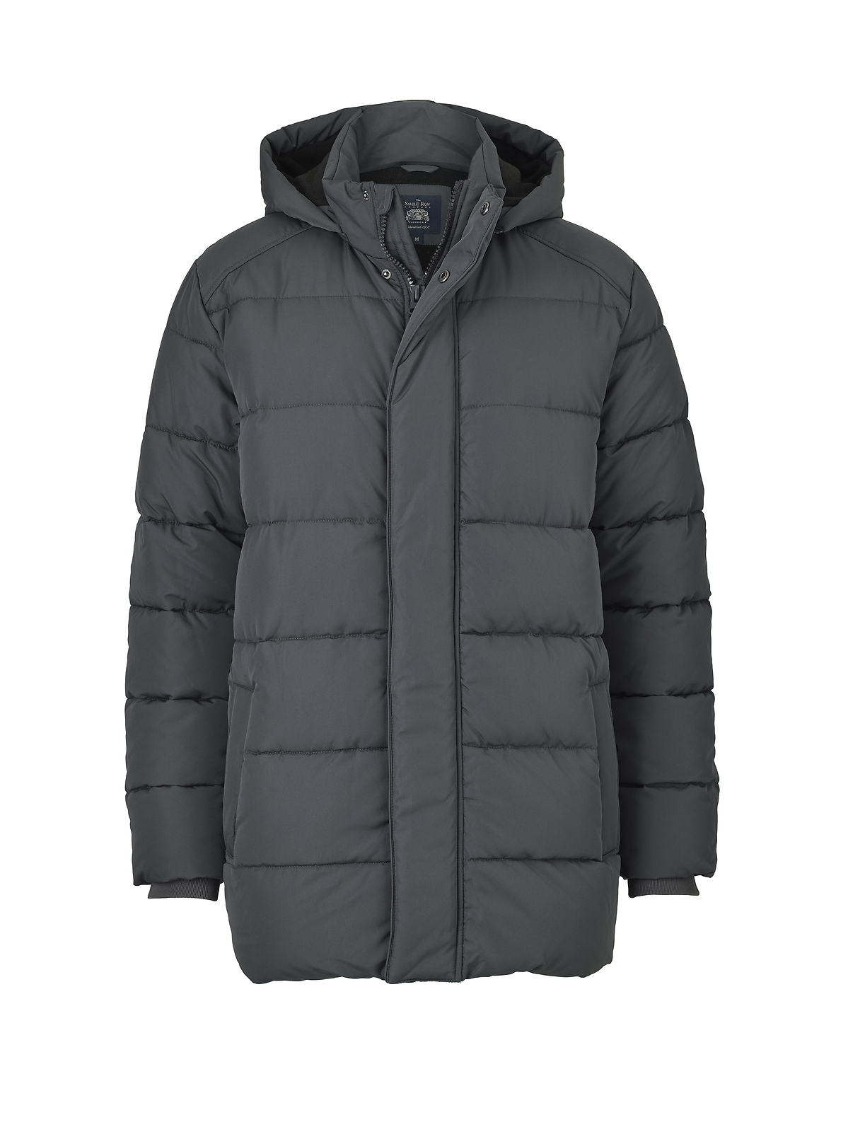 FILA Giacca tampone Savile Row Company da uomo grigio scuro con poliestere riciclato esterno