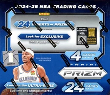 2024-25 Panini Prizm Basketball NBA Factory Sealed 24 Pack Retail Box