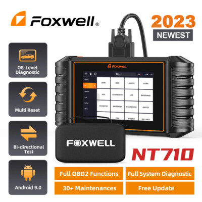 Foxwell NT710 OBD2 Scanner Diagnosegerät Alle System Bi-Directional ECU Für BMW