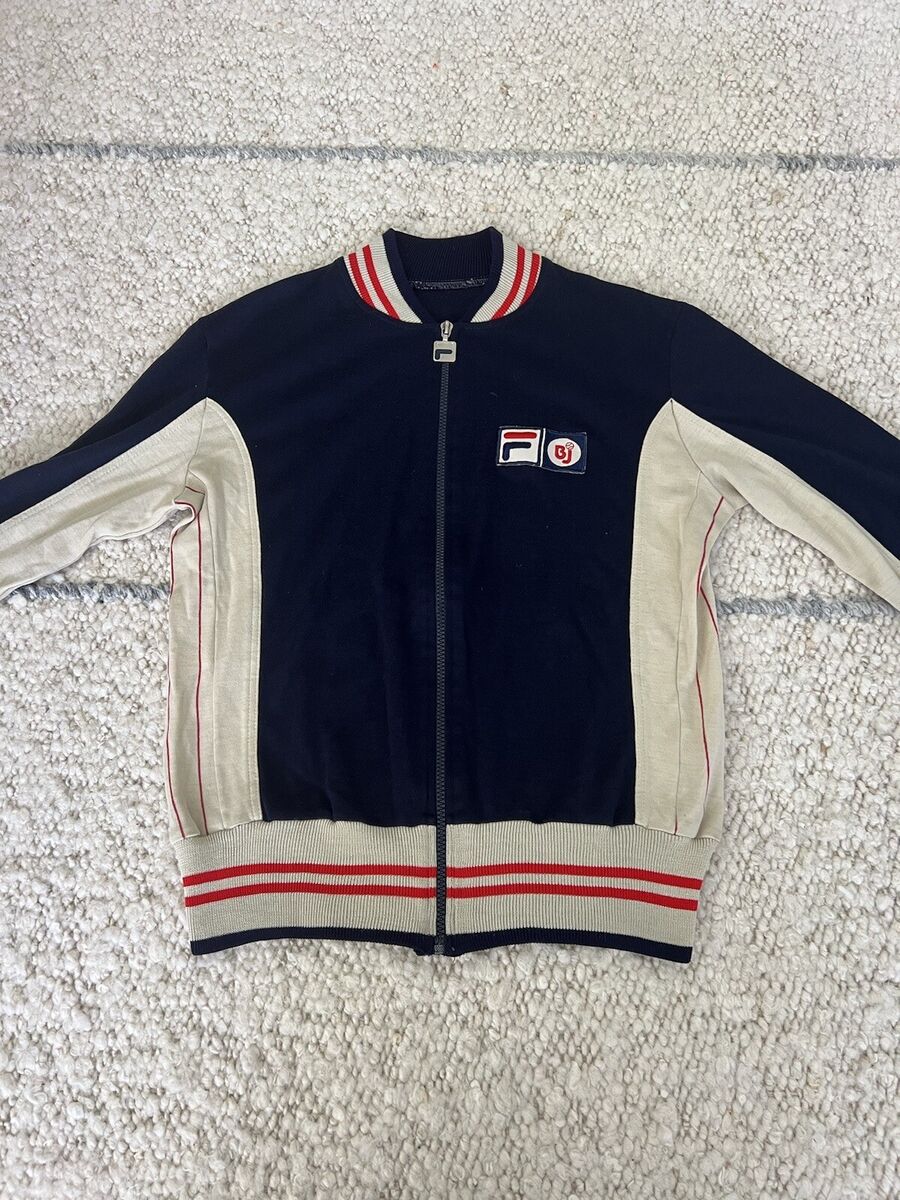 Original Vintage Fila BJ Borg Track Top Warmup Jumper | eBay Original Vintage Fila BJ Borg Track Top Warmup Jumper | eBay