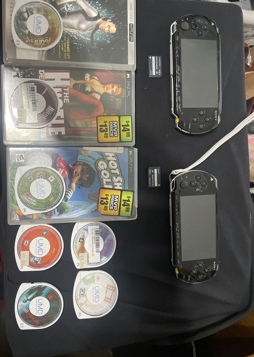 Sony PSP-3000 Playstation Portable Console Japan - Piano Black