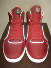 100% AUTHENTIC NEW MEN GUCCI REBOUND RED HIGH TOP SNEAKER UK 9/US 10 — photo 2