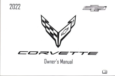 NEW PRINTED BOOK 2022 Chevy Corvette C8 Owner's User's Manual Guide 408B