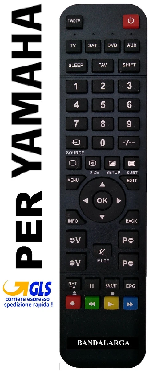 RAV315 Telecomando di ricambio per ricevitore AV Yamaha HTR